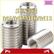 Inlay nut 304 stainless steel inner and outer teeth nut, thread transfer nut, variable diameter scre