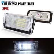 DIGIFOUNDER 2Pcs Car License Plate Light Rear Tail Number Plate Lamp Lighting Assembly Error Free Fo