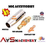 Mig welding NOZZLE / TIP HOLDER / CONTACT TIP 0.8MM / CONTACT TIP 1.0MM
