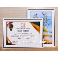 Certificate frame, A4(21X30), 20X30, picture frame, photo, wall hanging