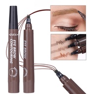 Four Tip Eyebrow Tattoo Pencil - Long Lasting, Waterproof, Affordable Makeup
