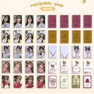 (((G) i-dle MINNIE Endorsement Photocard Bonus Card Mediwell MEDIHEAL Kim MINNIE
