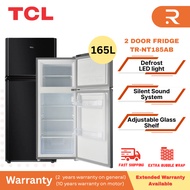 TCL 165L 2 Door Fridge (Black) TR-NT185AB
