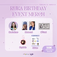 RUKA BABYMONSTER BIRTHDAY MERCH EVENT
