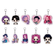 KPop Demon Hunters Key Chain Keychains Ring For Cartoon Character Key Ring Rumi ‌Mira Mira ‌Zoey ‌Ji