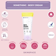 SOMETHINC SKIN GOALS Brightening Body Crème / Body Lotion 4x Pencerah Kulit