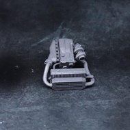 MESIN Diecast Engine Diorama Miniature 1/64 RB26DETT SINGLE TURBO Nissan R34