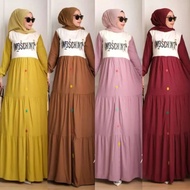 Moschi Midi Dress / Midi Dress / Midi Dress Korea / Midi Dress Muslim
