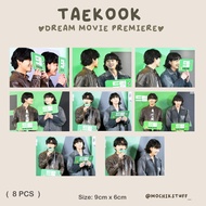 V &amp; JUNGKOOK_BTS TAEKOOK (Dreams VIP Premiere) Fanmade Photocards