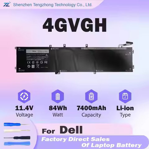 4GVGH Laptop Battery Replacement for Dell XPS 15 9550 P56F P56F001 Dell Precision 5510 Mobile Workst