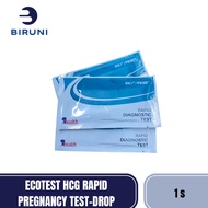 ECOTEST HCG RAPID PREGNANCY TEST (DROP) PACK 1S