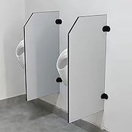 Wall-mounted Urinal Partition, Urinal Screen Toilet Partition, Men's Urinal Privacy Divider, Screen Toilet Partition, for Schools/kindergartens/Shopping Malls/Public Places (Size : 2pcs)