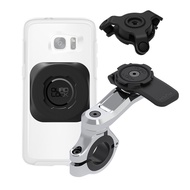 Quad Lock Handlebar Mount Pro Chrome Kit - Universal MAG Fit with Vibration Dampener