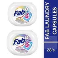 FAB All in One Laundry Capsules (28's)