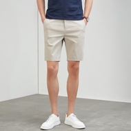 Men Men's Five-Point Suit Pants Casual Suit Shorts Men's Straight Five-Point Pants Men's Summer Thin