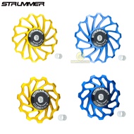 Pulley RD Wheel Derailleur Ceramic Bearing Alloy AL7075 CNC 11T 13T Happy Cycling