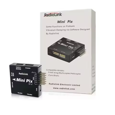 Radiolink New Mini PIX V1.2 Flight Controller M10N GPS TS100/SE100 GPS Same as Pixhawk FC FPV Racing