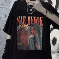 T-shirt Korean TV Squid game Jung Hoyeon Kang Sae Byeok