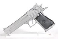 JHS（（金和勝 生存遊戲專賣））刷卡分12期0利率 台製 UHC 銀色 沙漠之鷹 空氣槍 C4434