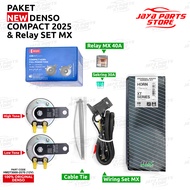KLAKSON ASLI ORIGINAL DENSO Compact Disc TAHAN AIR Untuk MOBIL & MOTOR - Klakson Suara Innova Avanza