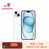 Apple iPhone 15 Plus (A3096) 128GB 蓝色支持移动联通电信5G 双卡双待手机