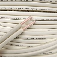 Combo 10m Monster speaker cable 2×1.0mm, 2×1.5mm, 2 ×2.0mm, 2 layers of flexible pure copper wire.