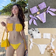 [BKN888] <AU> BIKINI SET MIXED WITH HIGH QUALITY PURPLE LILAC/WHITE/YELLOW