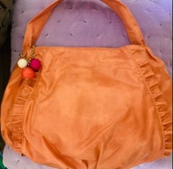 西班牙JW Anderson bumper-moon brown/lilac leather shoulder bag 超靚啡拼紫丁香色腋下包/意大利 🇮🇹Popcorn Alfana 花花餃子袋/R