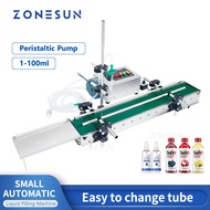 ZONESUN Liquid Filling Machine เครื่องเติมของเหลวน้ำหอมเครื่องปั๊มน้ำอัตโนมัติหัวเดียวอัจฉริยะ