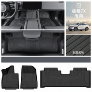 GUIPAI | พรมปูพื้น TPE สำหรับ Zeekr 7X 24 แบบ