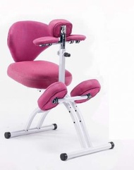 SPHouse - (粉紅色) 兒童學習椅矯正坐姿跪椅 改善姿勢坐椅 電腦椅家用人體工學跪椅