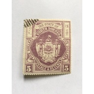 1894 Malaya The State Of North Borneo $5