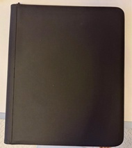 Card Binder 黑色拉鍊卡牌收納冊35pt 卡薄