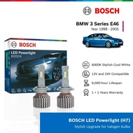Bosch LED Powerlight Retrofit 6000K BMW 3 Series E46 (1998 - 2005) H7 Car Halogen Headlight Retrofit