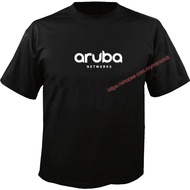 Aruba Networks Logo Tshirt BLACK COLOR (S-3XL)