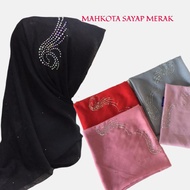 TUDUNG BAWAL MAHKOTA(MAHKOTA SAYAP MERAK)