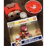 Jollibee Funko Pop (Jollibee in Delivery Bike) Jollibee Ride and Jollibee Funko Soda