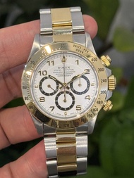 🤴🏻👑🐚勞力士 Rolex 16523 白面數字！🤍💛 單錶 S頭 12格 舊裝地通入門！