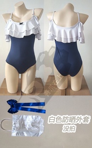 ชุดน้ำมันสีฟ้า Cosplay ชุดว่ายน้ำ Blue Archive ชุดน้ำมันสำหรับผู้หญิง อุปกรณ์การ์ตูน เหมาะสำหรับผู้ห
