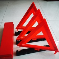 17 Inch American DOT Certified Triangle Warning Sign Reflective Tripod Car Tripod Anti-Tracking