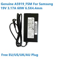 Original-2021 New 19V 3.17A 59W 60W 6.5X4.4Mm Ue32j4000 A5919 FSM AC Adapter For