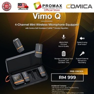 COMICA VimoQ 4-Channel Mini Wireless Microphone Equipped