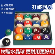 White Crystal Table Eight Accessories Ball8Cue Ball for Pool, Black Eight Snooker, Billiard Cue, Bal