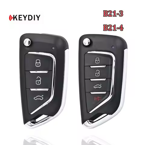 5PCS KEYDIY B21 KD Universal Remote Key B21-3 B21-4 B Series Multi-functional Car Remote Key for KD9