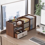Desk File Storage Rack Desk Storage Rack Organizer Cabinet Office Desk Desktop Small Bookshelf Works