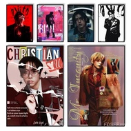 Popular Singer D-DPR IAN Painting Calligraphy Home Bedroom Waterproof Canvas Poster Unframed Wall Ar