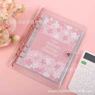 Challenge Book Loose-leaf 100 Days Money-saving Book Folder Pink Petal Money-saving Envelope