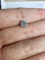 ✅95160618☎️尖沙咀店💎90分J.SI2.3EX.None💰17500全新💎鑽石耳環1隻💎GIA證書編號5293036975✅認證日期2018年5月10號🙇🏻‍♂️有幸榮獲2023-2024 