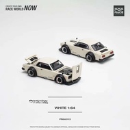 ** Đặt hàng trước ** xcartoys x Pop Race 1:64 Skyline 2000 Engine V8 Drift whitediecast Xe mô hình