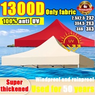 【24 hours delivery】6x6 8x8 6x10 10x10 10x15 10x20Ft kain kanopi 10x10 tebal kanvas khemah 10x10 heav